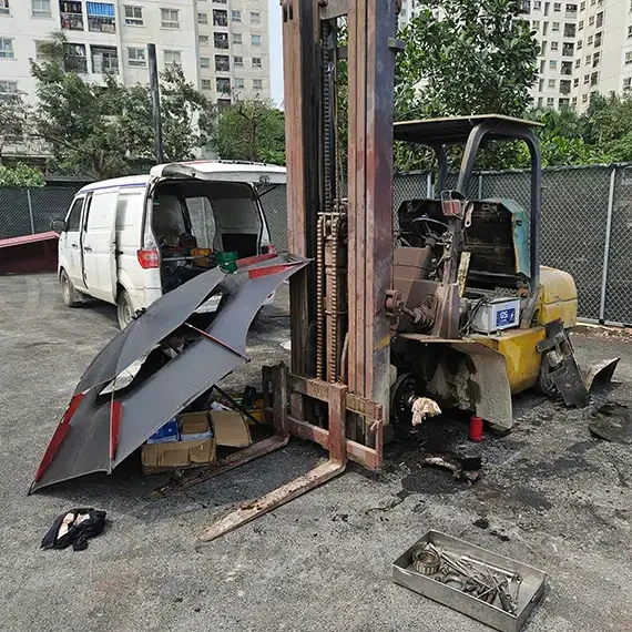 Dịch Vụ Sửa Xe Nâng Khu Công Nghiệp Bá Thiện Vĩnh Phúc – Uy Tín, Nhanh Chóng, Giá Tốt