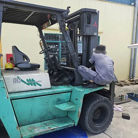 Dịch Vụ Sửa Chữa Xe Nâng Hàng Mitsubishi Uy Tín, Nhanh Chóng, Chuyên Nghiệp